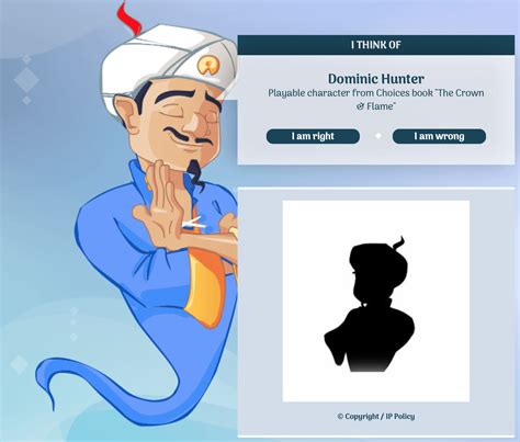 Think about a real or fictional character. . Characters for akinator